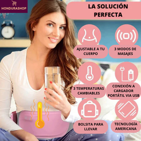 CALMFLOW™ - CINTURÓN TÉRMICO MENSTRUAL - ¡EL MEJOR ALIADO PARA TU CICLO MENSTRUAL! 🌸